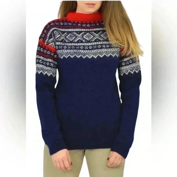 Vintage Sportsmode Oslo-Norway Stein Eriksen All Wool Pullover Sweater. - Picture 1 of 11
